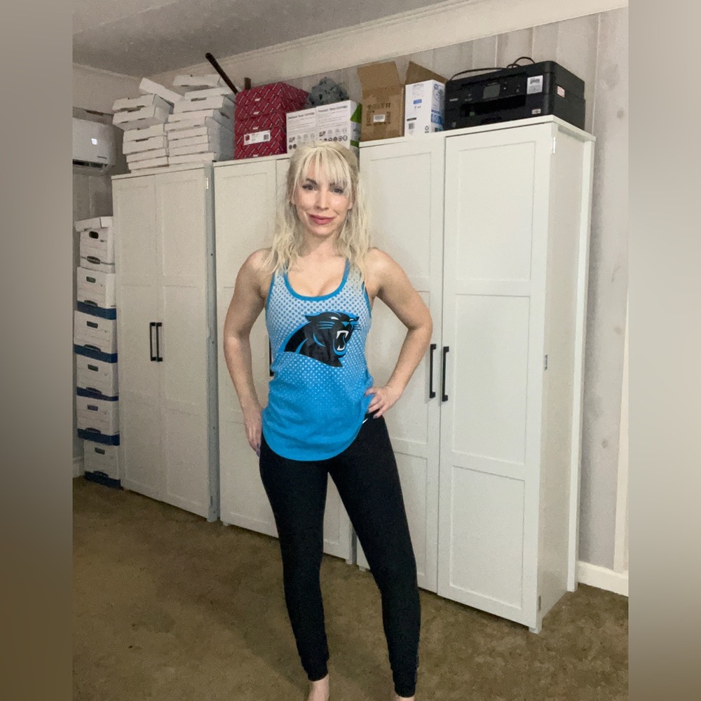 Carolina Panther tank & leggings